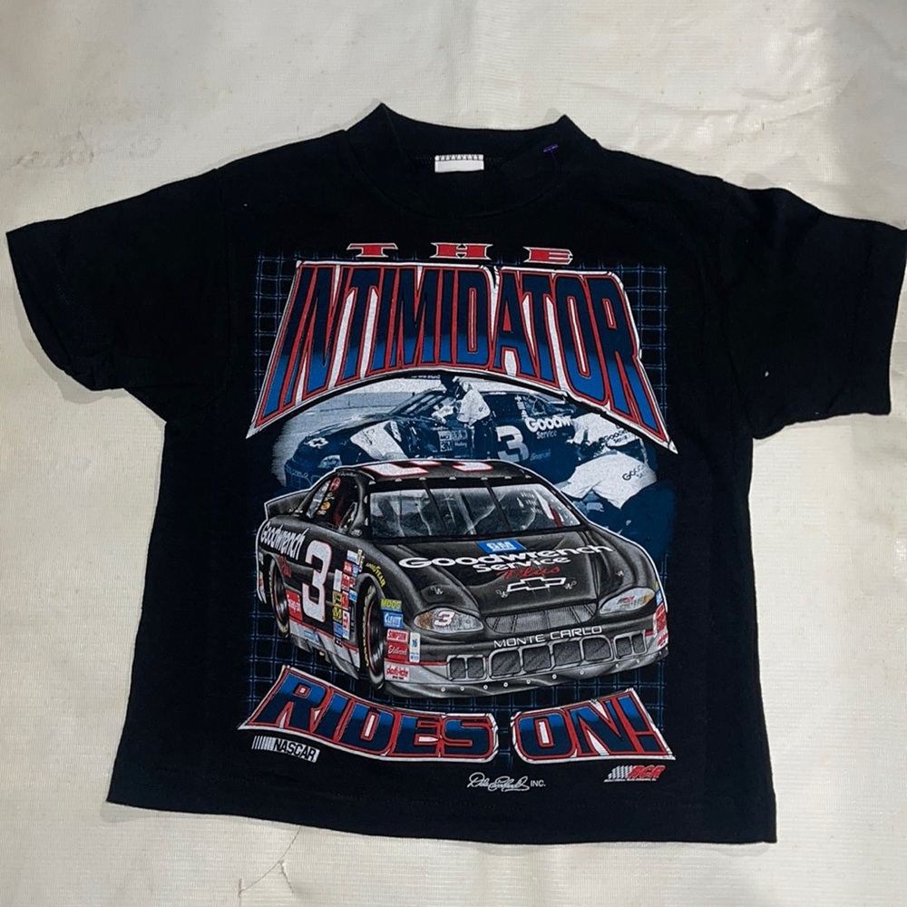 Vintage early 90s NASCAR Dale Earnhardt toddlers single stitch T shirt size 5